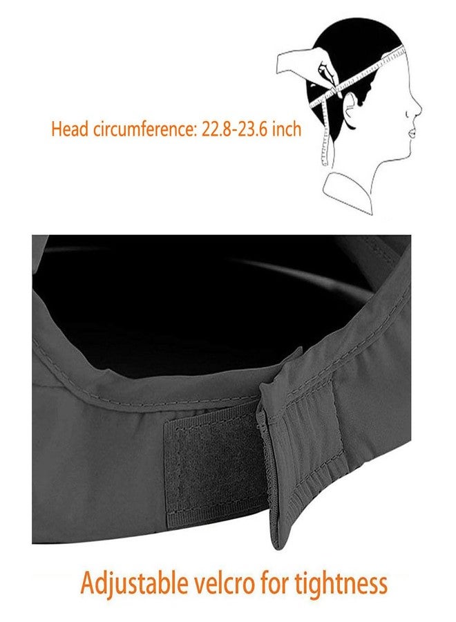 HINDAWI Sun Hat Sun Hats for Women Wide Brim Packable UV Protection Visor Floppy Womens Beach Summer Outdoor Cap - Image 5